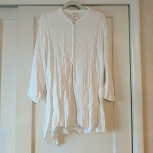 White Button-Up Cardigan by Sundance